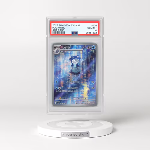 2023 Pokémon Sv2a-Pokemon 151 #176 Poliwhirl - Art Rare (PSA 10 GEM MINT)