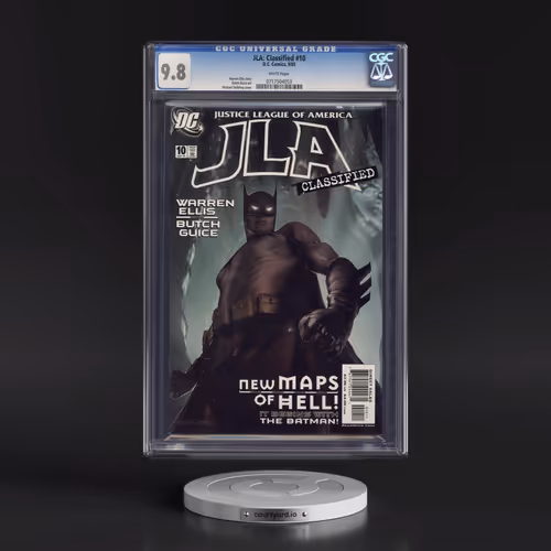 JLA: Classified #10 CGC 9.8 White Pages (DC Comics, 9/05) - Universal