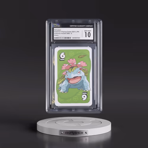 2008 Pokémon Pocket UNO (2021 Pocket Monsters Back) #6 Venusaur - Green (CGC 10 GEM MINT)