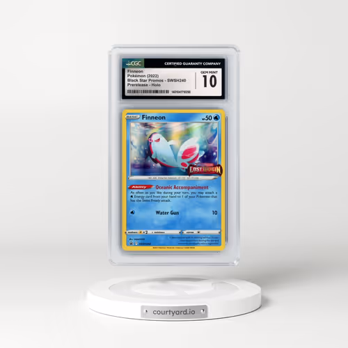 2017 Black Star Promos - Sword & Shield #SWSH240 Finneon - Prerelease Holo (CGC 10 GEM MINT)