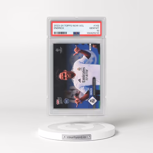 2023 Topps Now UEFA Champions League #142 Endrick (PSA 10 GEM MINT)
