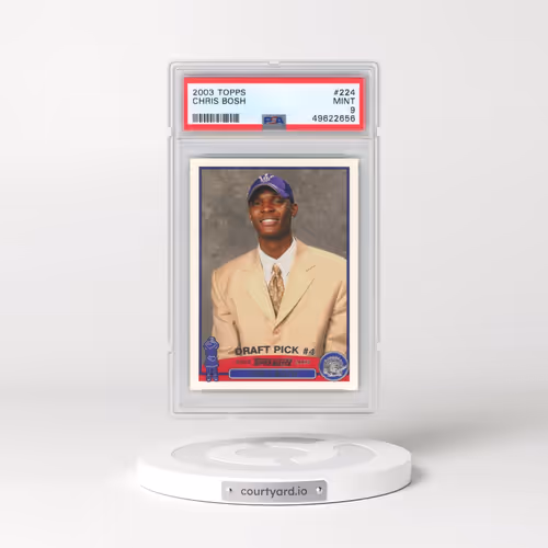 2003 Topps #224 Chris Bosh (PSA 9 MINT)