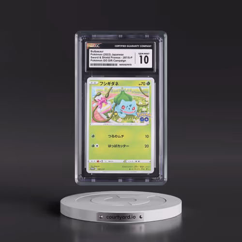 2019 Sword & Shield Promos #287/S-P Bulbasaur - Pokémon GO Promo Gift Campaign (CGC 10 GEM MINT)