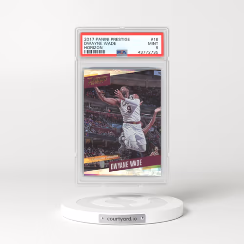 2017 Panini Prestige #18 Dwyane Wade - Horizon (PSA 9 MINT)