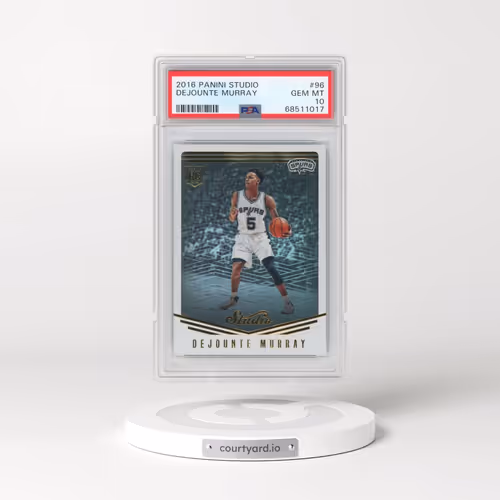 2016 Panini Studio #96 Dejounte Murray (PSA 10 GEM MINT)