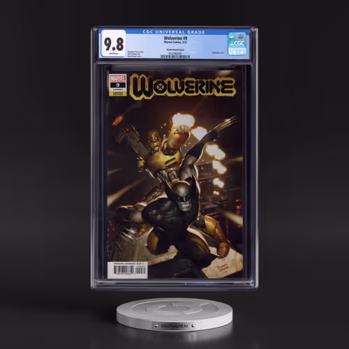 Wolverine #9 CGC 9.8 White Pages (Marvel Comics, 3/21) - Universal Brown Variant Cover