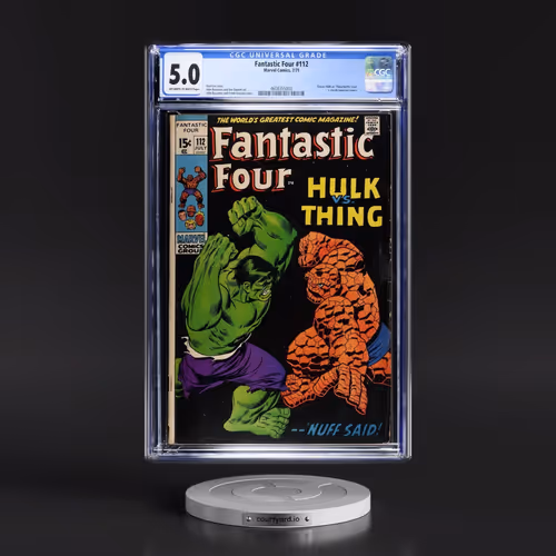 Fantastic Four #112 CGC 5.0 Off-white to White Pages (Marvel Comics, 7/71) - Universal