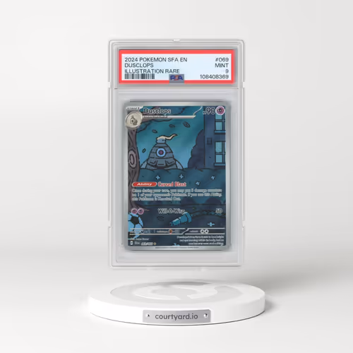 2024 Pokémon Sfa EN-Shrouded Fable #069 Dusclops - Illustration Rare (PSA 9 MINT)