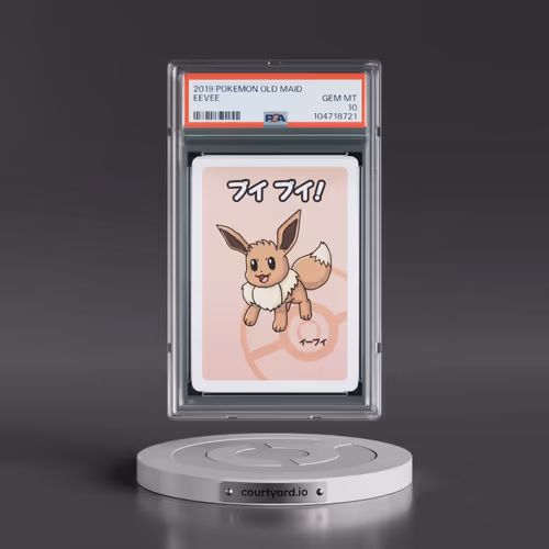 2019 Pokémon Old Maid Eevee (PSA 10 GEM MINT)