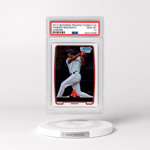 2012 Bowman Prospects #BCP105 Xander Bogaerts - Chrome (PSA 10 GEM MINT)