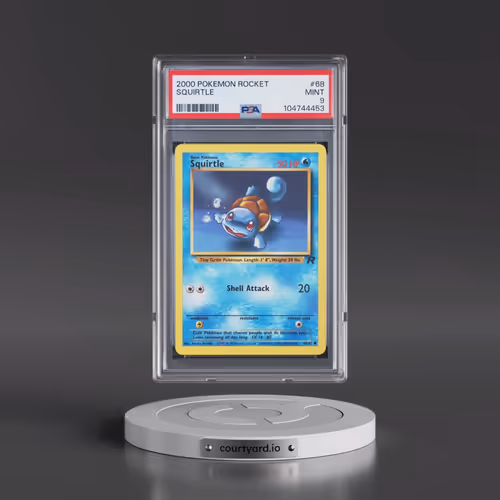 2000 Pokémon Rocket #68 Squirtle (PSA 9 MINT)