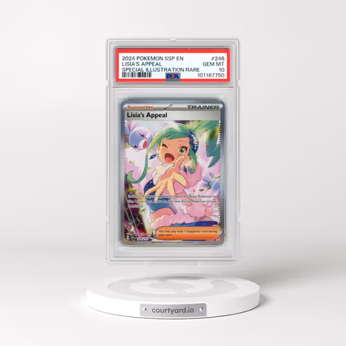 2024 Pokémon Ssp EN-Surging Sparks #246 Lisia's Appeal - Special Illustration Rare (PSA 10 GEM MINT)