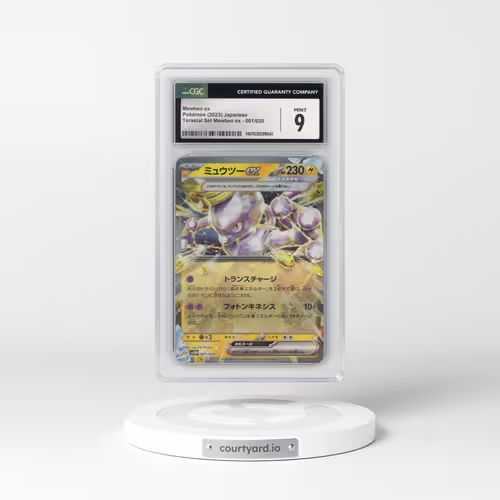 2023 Terastal Starter Set Mewtwo ex #001/020 Mewtwo ex - Holo (CGC 9 MINT)