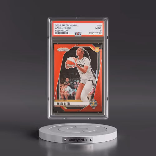 2024 Panini Prizm WNBA #10 Angel Reese - Red Prizm (PSA 9 MINT)