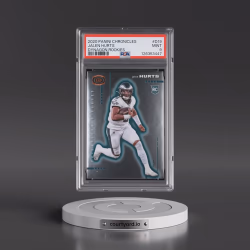 2020 Panini Chronicles Dynagon Rookies #D19 Jalen Hurts (PSA 9 MINT)
