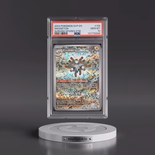 2024 Pokémon Svp EN-SV Black Star Promo #159 Magneton - Surging Sparks Elite Trainer Box (PSA 10 GEM