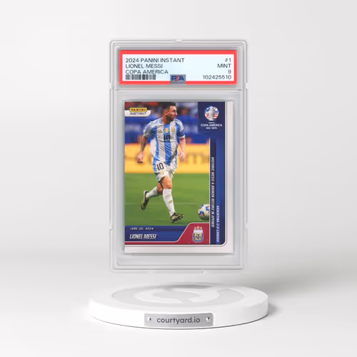 2024 Panini Instant Conmebol Copa America 2024 #1 Lionel Messi (PSA 9 MINT)