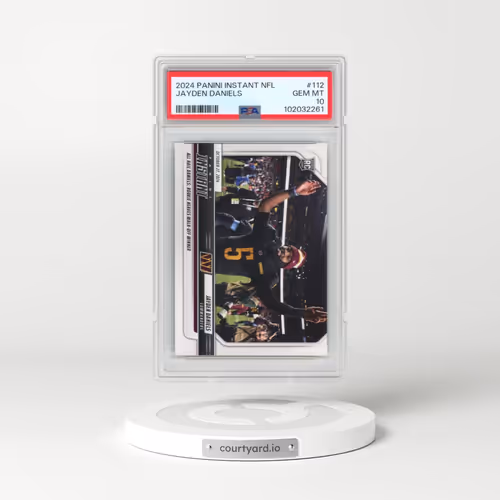2024 Panini Instant NFL #112 Jayden Daniels (PSA 10 GEM MINT)