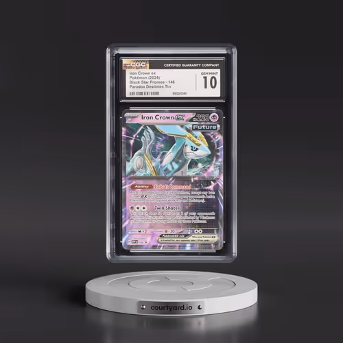 2023 Black Star Promos - Scarlet & Violet SVP EN #146 Iron Crown ex - Paradox Destinies Tin Holo (CG