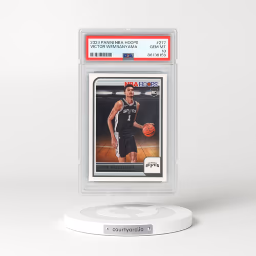 2023 Panini NBA Hoops #277 Victor Wembanyama (PSA 10 GEM MINT)