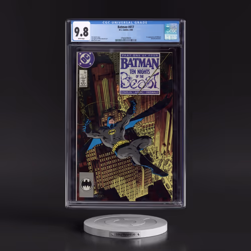 Batman #417 CGC 9.8 White Pages (DC Comics, 3/88) - Universal