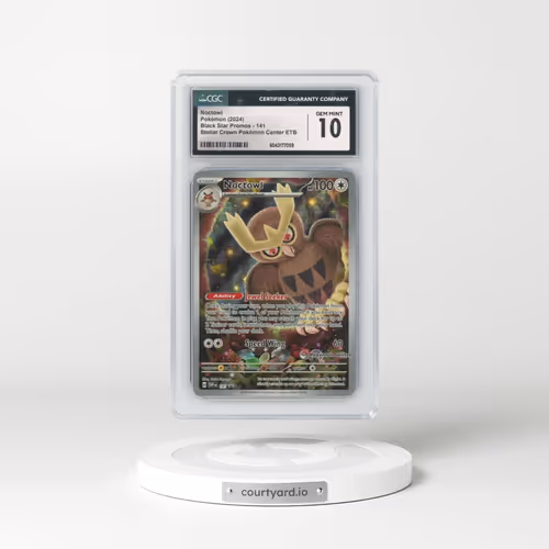 2023 Black Star Promos - Scarlet & Violet SVP EN #141 Noctowl - Stellar Crown Pokemon Center ETB (CGC 10 GEM MINT)