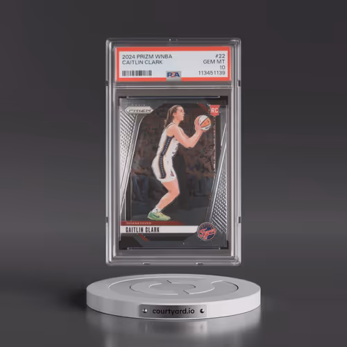 2024 Panini Prizm WNBA #22 Caitlin Clark (PSA 10 GEM MINT)
