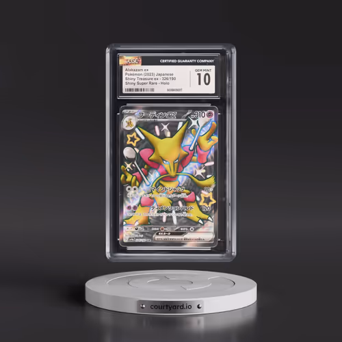 2023 Shiny Treasure ex #326/190 Alakazam ex - Shiny Super Rare Holo (CGC 10 GEM MINT)