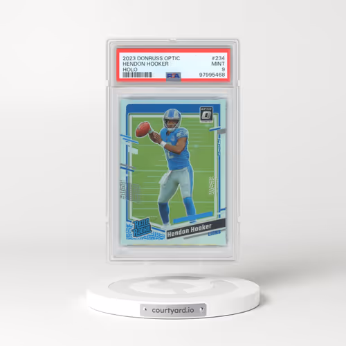 2023 Panini Donruss Optic #234 Hendon Hooker - Holo (PSA 9 MINT)