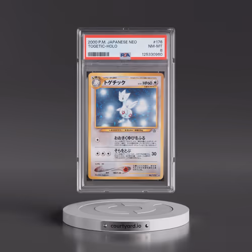 2000 Pokémon Neo #176 Togetic - Holo (PSA 8 NM-MT)