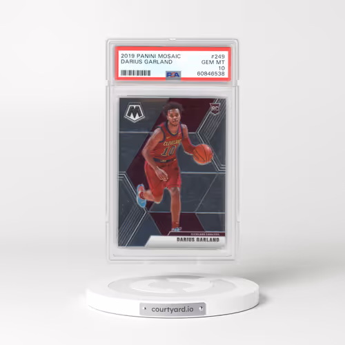 2019 Panini Mosaic #249 Darius Garland (PSA 10 GEM MINT)