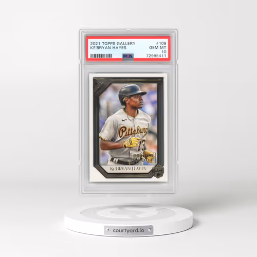 2021 Topps Gallery #108 KE'Bryan Hayes (PSA 10 GEM MINT)