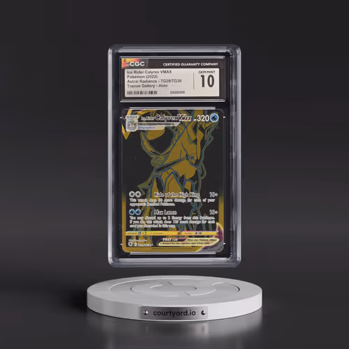 Astral Radiance #TG29/TG30 Ice Rider Calyrex VMAX - Trainer Gallery Holo (CGC 10 GEM MINT)