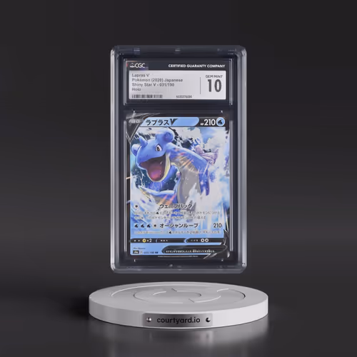 2020 Shiny Star V #031/190 Lapras V - Holo (CGC 10 GEM MINT)