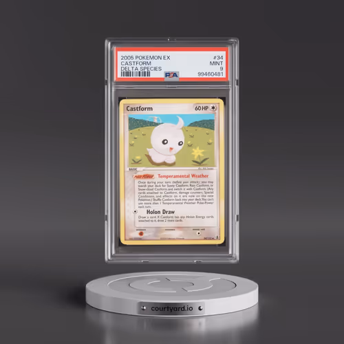 2005 Pokémon EX Delta Species #34 Castform (PSA 9 MINT)
