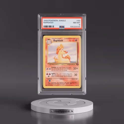 1999 Pokémon Jungle #44 Rapidash (PSA 8 NM-MT)