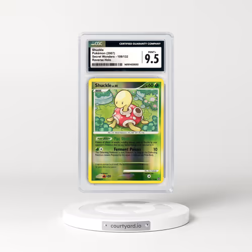 2007 Secret Wonders #109 Shuckle - Holo (CGC 9.5 MINT+)