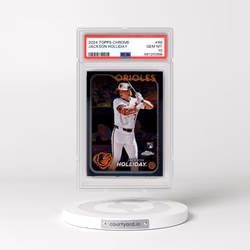 2024 Topps Chrome #88 Jackson Holliday (PSA 10 GEM MINT)