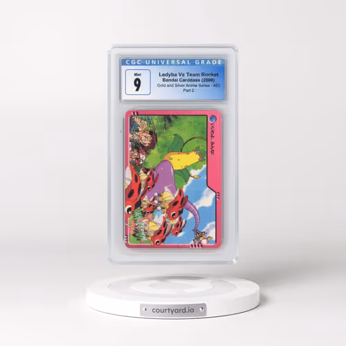 2000 Gold and Silver Anime Series #53 Ledyba Vs Team Rocket - Part 2 (CGC 9 MINT)