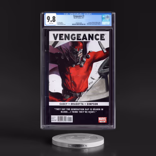 Vengeance #1 CGC 9.8 White Pages (Marvel Comics, 9/11)