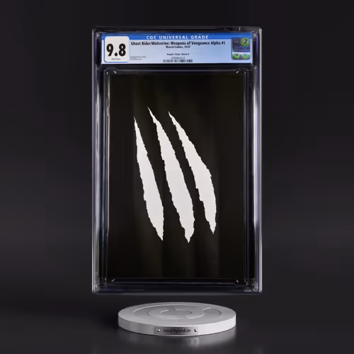 Ghost Rider/Wolverine: Weapons of Vengeance Alpha #1 CGC 9.8 White Pages (Marvel Comics, 10/23)