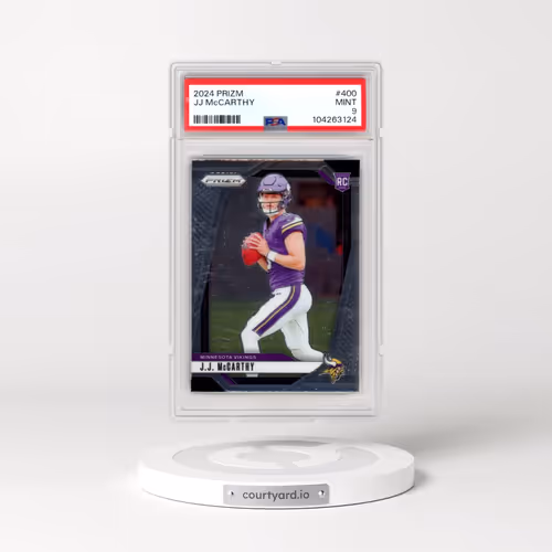 2024 Panini Prizm #400 JJ McCarthy (PSA 9 MINT)