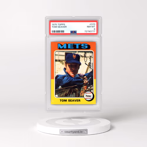 1975 Topps #370 Tom Seaver (PSA 8 NM-MT)
