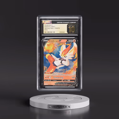 2021 Shining Fates #018/072 Cinderace V - Holo (CGC 10 PRISTINE)