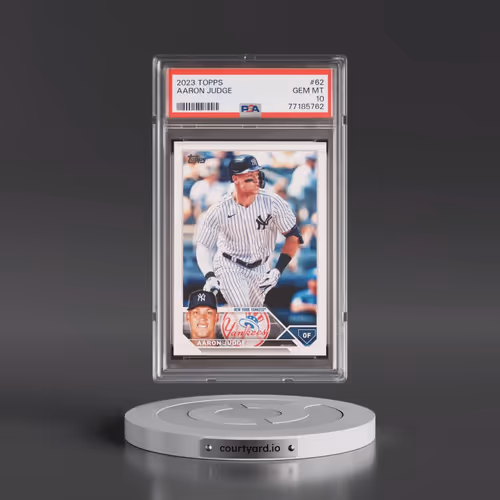 2023 Topps #62 Aaron Judge (PSA 10 GEM MINT)