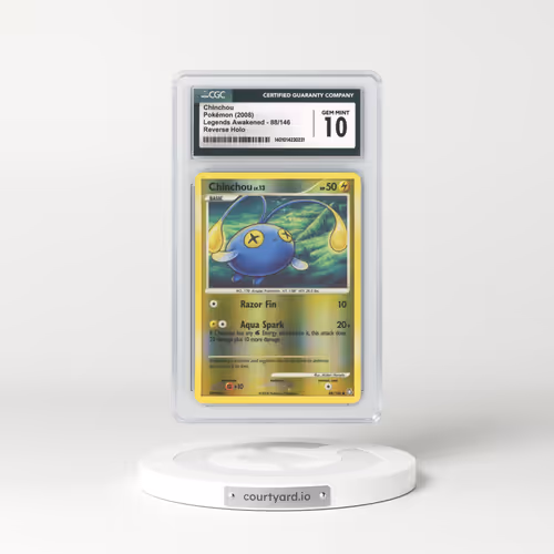 2008 Legends Awakened #88 Chinchou - Holo (CGC 10 GEM MINT)