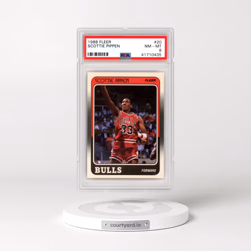 1988 Fleer #20 Scottie Pippen (PSA 8 NM-MT)