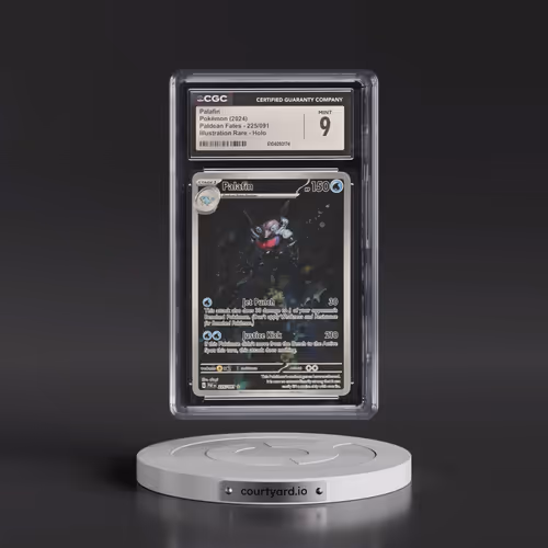 2024 Pokémon Paf EN-Paldean Fates #225 Palafin - Illustration Rare (CGC 9 MINT)