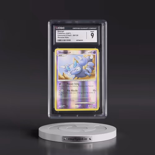 2007 Diamond & Pearl #99/130 Skorupi - Reverse Holo (CGC 9 MINT)