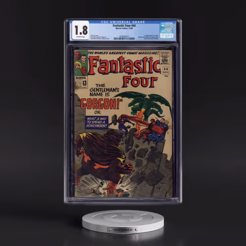Fantastic Four #44 CGC 1.8 Off-white Pages (Marvel Comics, 11/65) - Universal